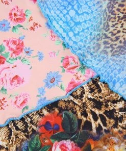 Own Saviour Dresses + Sets Mixed Print Halter Dress