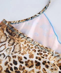 Own Saviour Dresses + Sets Mixed Print Halter Dress