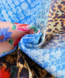 Own Saviour Dresses + Sets Mixed Print Halter Dress