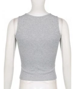 Own Saviour Royal Print Vest Crop