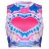 Own Saviour Tees + Tops Tie Dye Heart Tank Crop