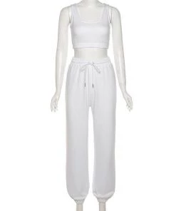 Own Saviour New In Crop + Jogger Set