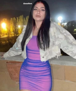 Own Saviour Pink Purple Holo Dress New In