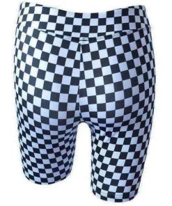 Own Saviour Pants Alia Checkerboard Cycle Shorts