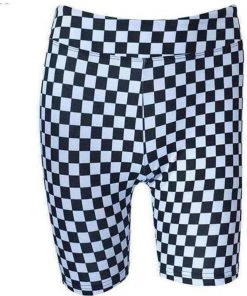 Own Saviour Pants Alia Checkerboard Cycle Shorts