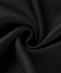 Own Saviour Tees + Tops Black Buckle Crop