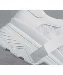 Own Saviour Shoes Buckle Platform Trainers