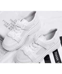 Own Saviour Shoes Buckle Platform Trainers