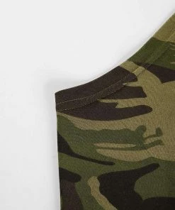 Own Saviour Camo Ring Halter Crop