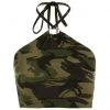 Own Saviour Camo Ring Halter Crop