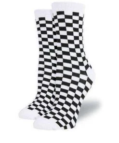 Own Saviour Checkerboard High Socks Accessories