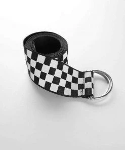 Own Saviour Accessories Checkerboard Long Belt