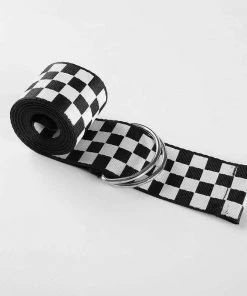Own Saviour Accessories Checkerboard Long Belt