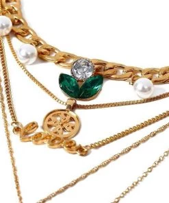 Own Saviour Chunky Five Layer Necklace