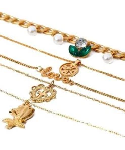 Own Saviour Chunky Five Layer Necklace