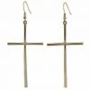 Own Saviour Cross Drop Earrings