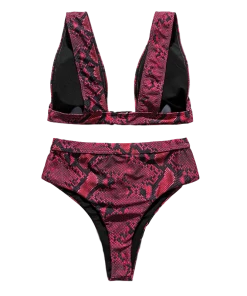 Own Saviour Red Snake Bikini