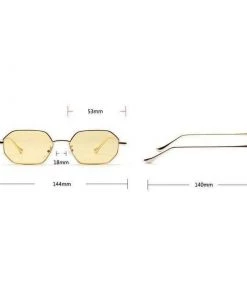 Own Saviour Evie Coloured Heptagonal Shades