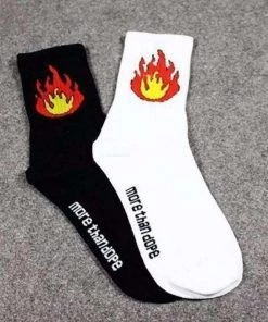 Own Saviour Accessories Fire Socks