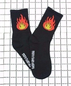 Own Saviour Accessories Fire Socks