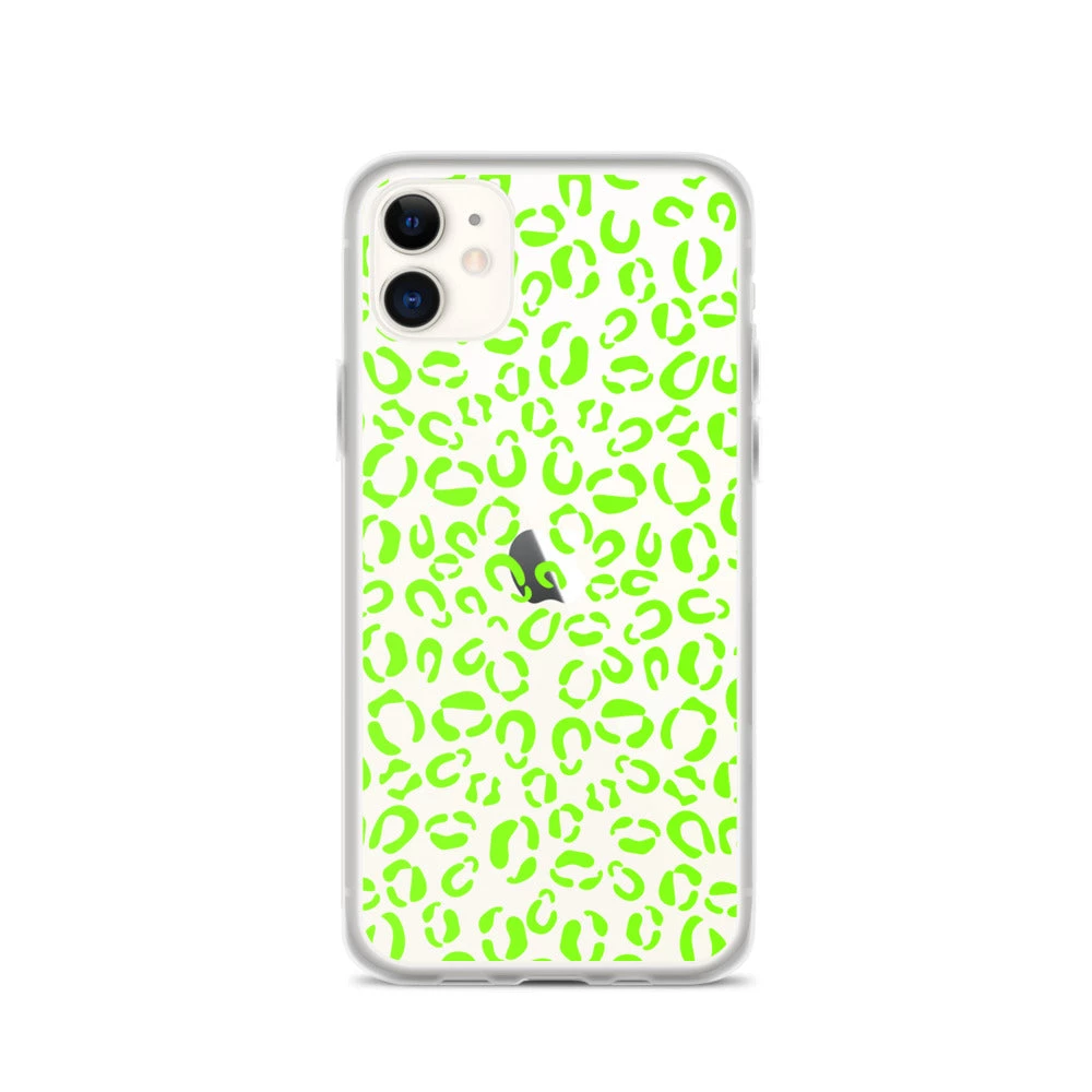 Own Saviour Neon Green Leopard IPhone Case 3 Own Saviour Neon Green Leopard IPhone Case