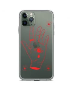Own Saviour IPhone Cases Red Outline All Seeing Eye IPhone Case