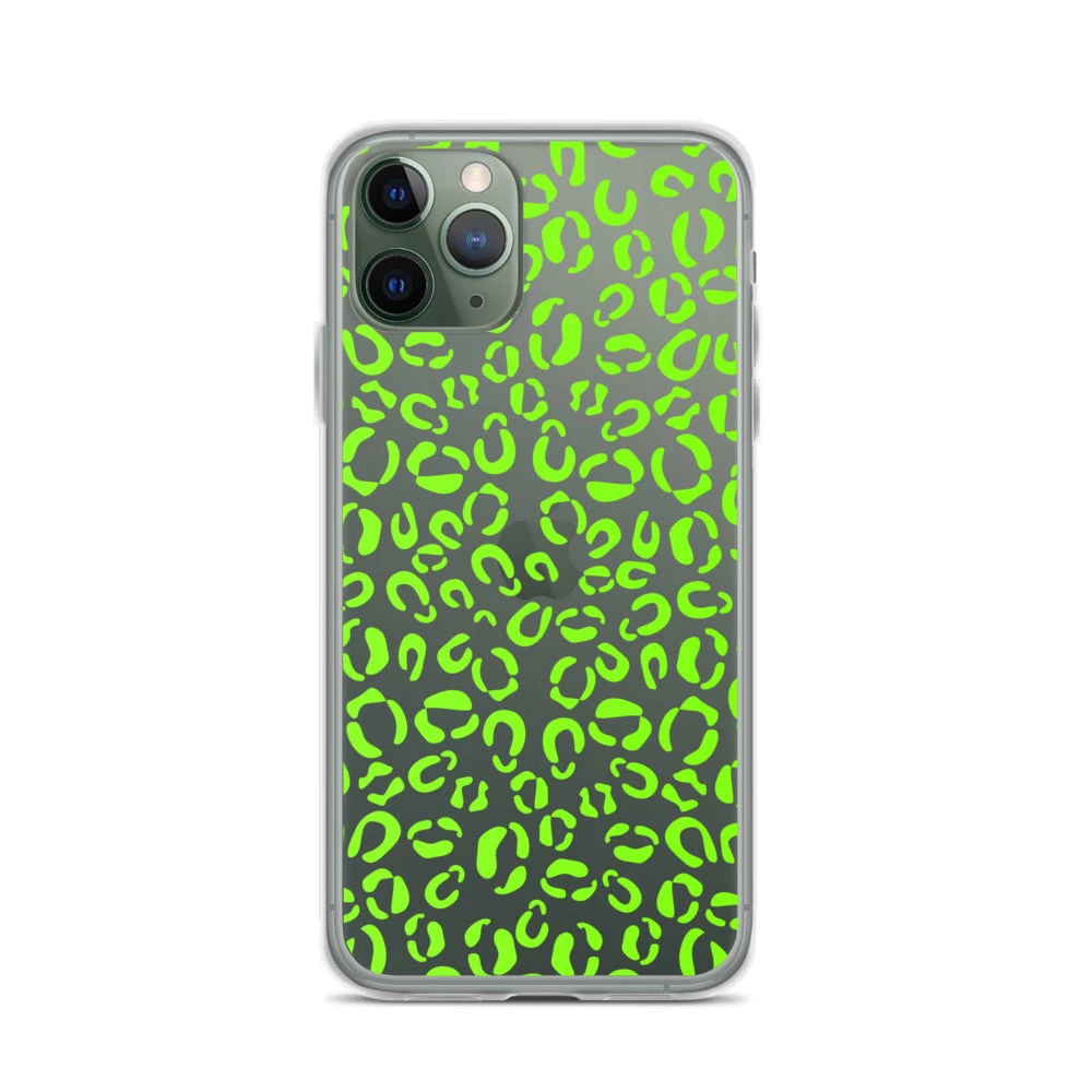 Own Saviour Neon Green Leopard IPhone Case 4 Own Saviour Neon Green Leopard IPhone Case
