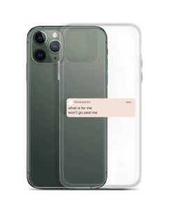 Own Saviour What Is For Me Reminder IPhone Case