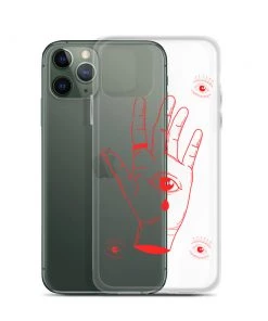 Own Saviour IPhone Cases Red Outline All Seeing Eye IPhone Case