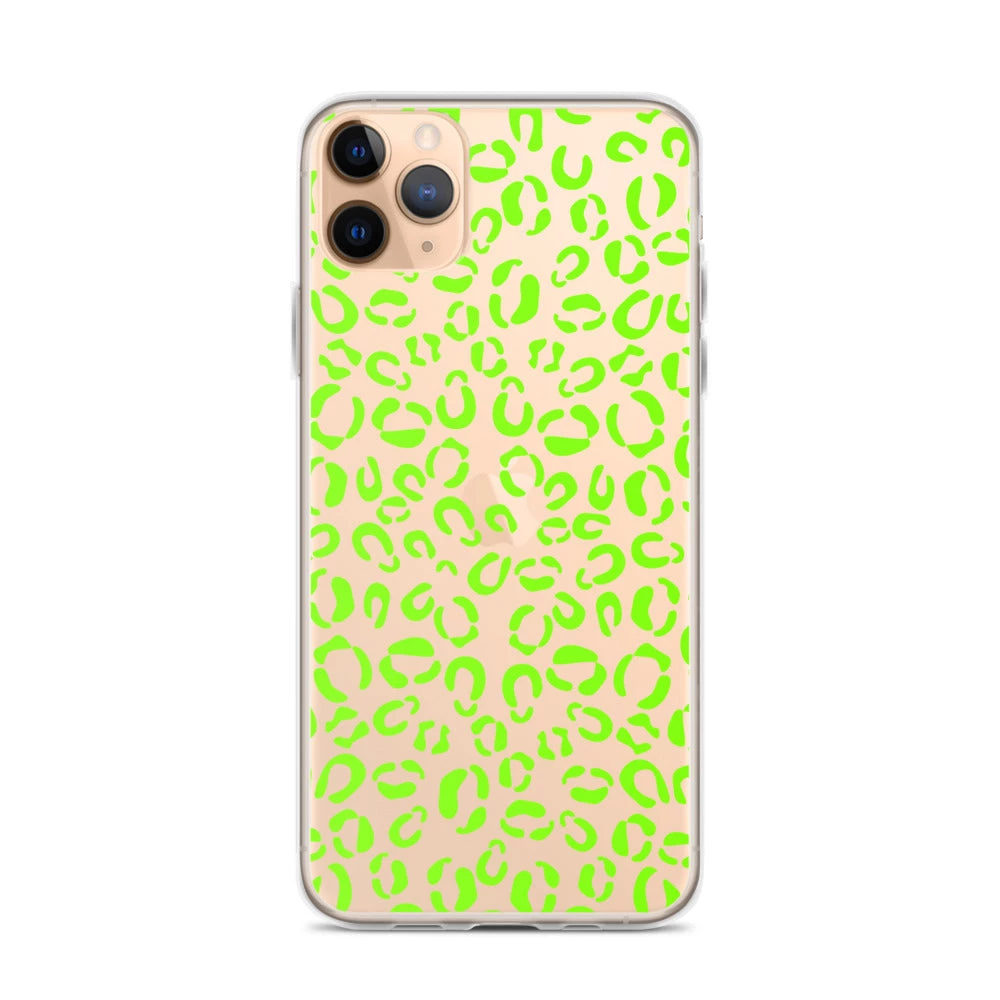 Own Saviour Neon Green Leopard IPhone Case 5 Own Saviour Neon Green Leopard IPhone Case
