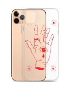 Own Saviour IPhone Cases Red Outline All Seeing Eye IPhone Case