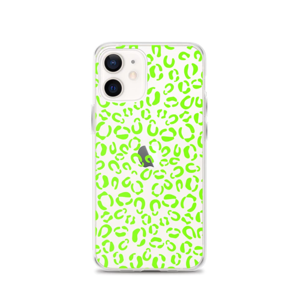 Own Saviour Neon Green Leopard IPhone Case 6 Own Saviour Neon Green Leopard IPhone Case
