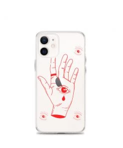 Own Saviour IPhone Cases Red Outline All Seeing Eye IPhone Case