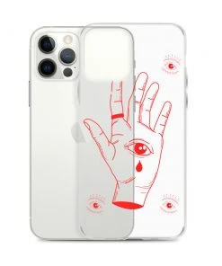 Own Saviour IPhone Cases Red Outline All Seeing Eye IPhone Case