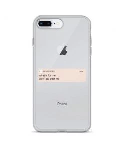 Own Saviour What Is For Me Reminder IPhone Case