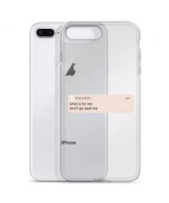 Own Saviour What Is For Me Reminder IPhone Case
