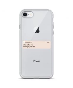 Own Saviour What Is For Me Reminder IPhone Case