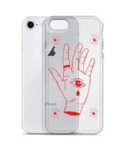 Own Saviour IPhone Cases Red Outline All Seeing Eye IPhone Case