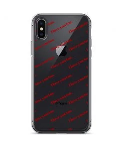Own Saviour I Love You Too IPhone Case