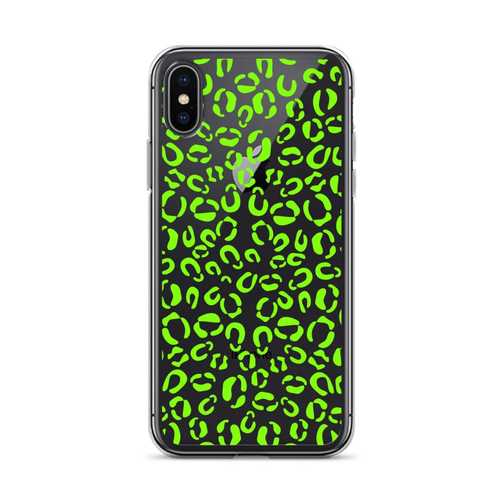 Own Saviour Neon Green Leopard IPhone Case 1 Own Saviour Neon Green Leopard IPhone Case