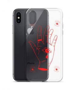Own Saviour IPhone Cases Red Outline All Seeing Eye IPhone Case