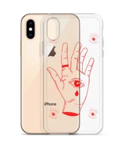 Own Saviour IPhone Cases Red Outline All Seeing Eye IPhone Case