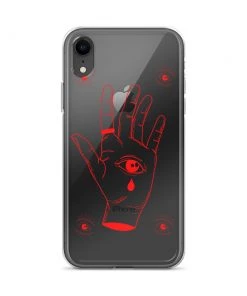 Own Saviour IPhone Cases Red Outline All Seeing Eye IPhone Case
