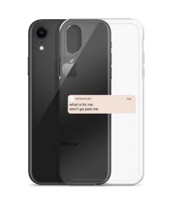 Own Saviour What Is For Me Reminder IPhone Case