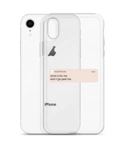 Own Saviour What Is For Me Reminder IPhone Case