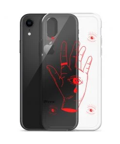 Own Saviour IPhone Cases Red Outline All Seeing Eye IPhone Case