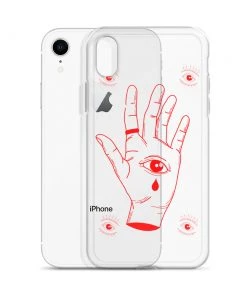 Own Saviour IPhone Cases Red Outline All Seeing Eye IPhone Case