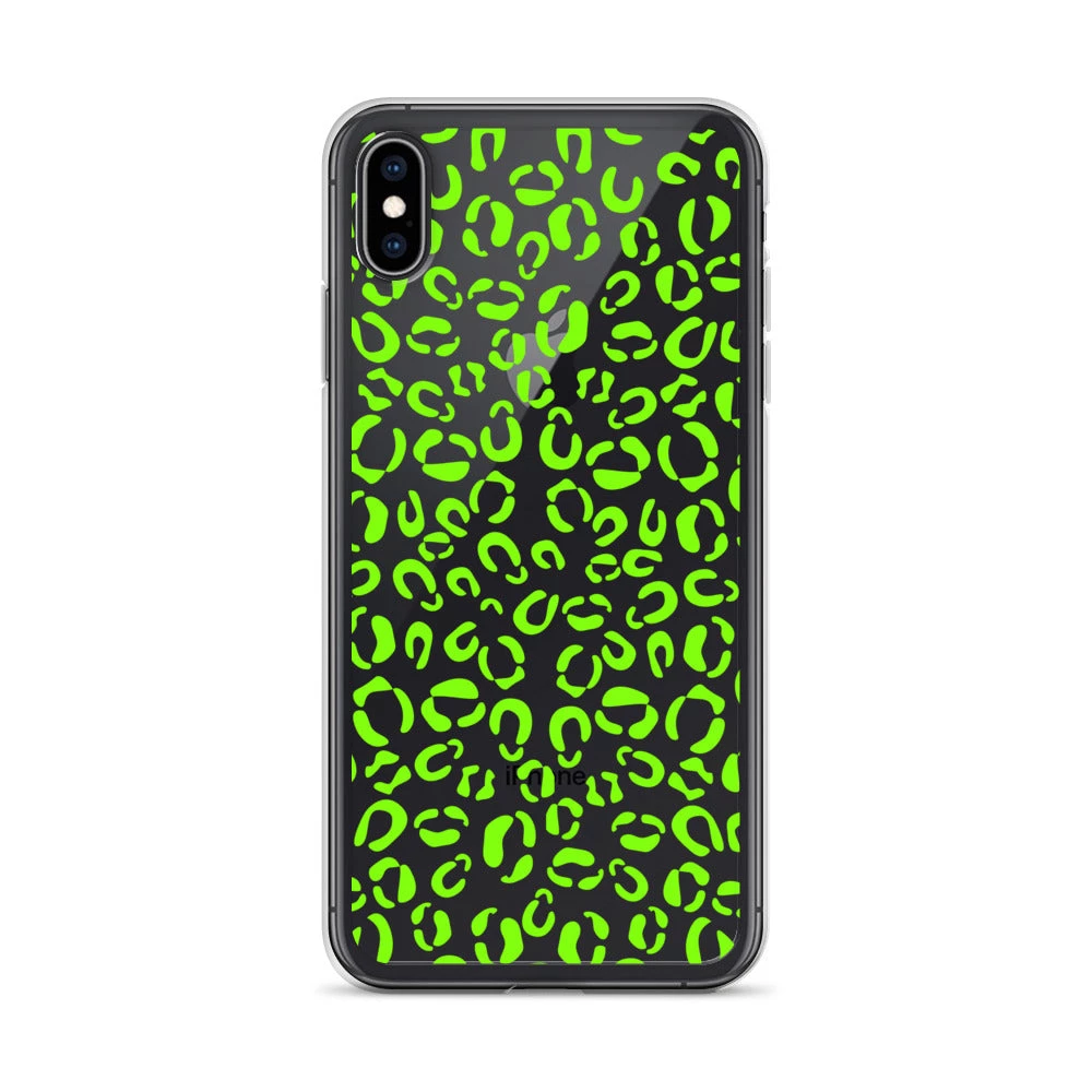 Own Saviour Neon Green Leopard IPhone Case 15 Own Saviour Neon Green Leopard IPhone Case