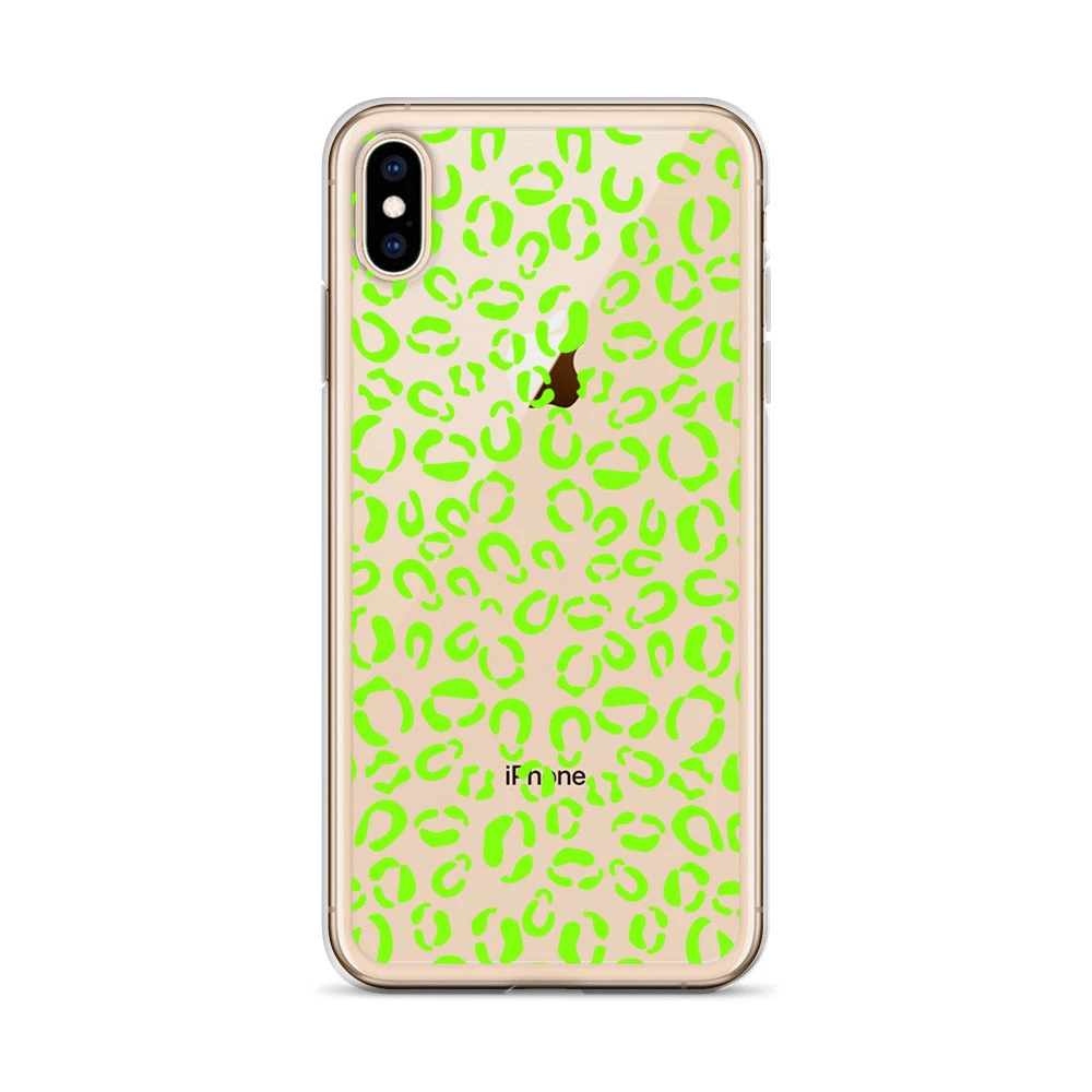 Own Saviour Neon Green Leopard IPhone Case 16 Own Saviour Neon Green Leopard IPhone Case