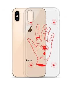Own Saviour IPhone Cases Red Outline All Seeing Eye IPhone Case